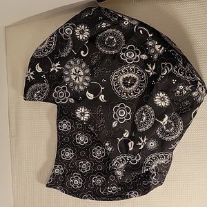 Thirty One skirt both black and white floral designs.